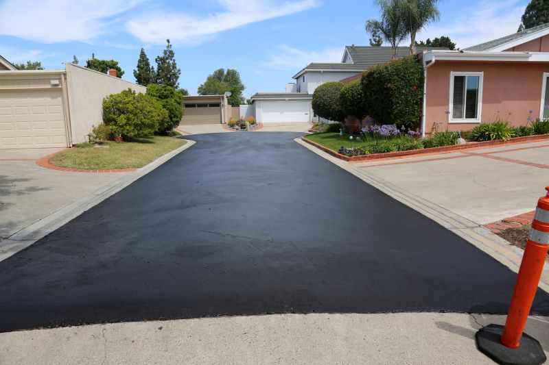 Fresh Asphalt Paving
